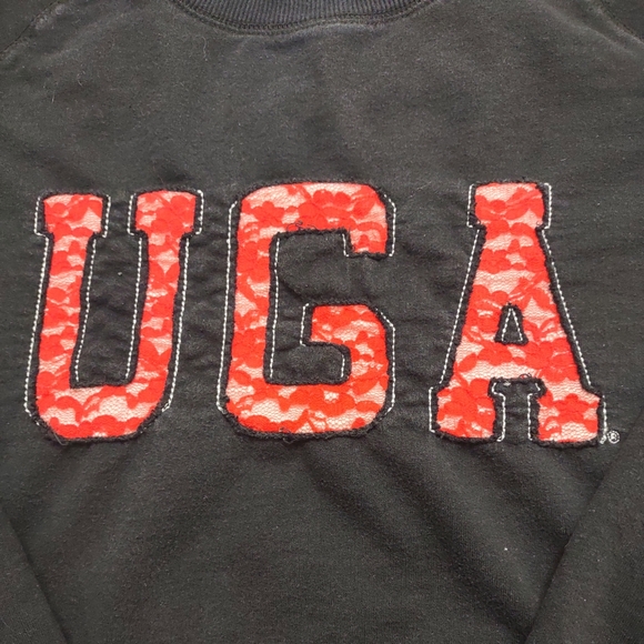 UG Apparel Georgia Bulldogs Sweatshirt, Size Medium - Picture 6 of 7